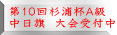 第１０回杉浦杯Ａ級 中日旗　大会受付中